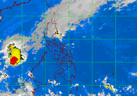 フィリピン　12月28日天気図