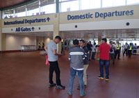 フィリピン　ボホール　タグビララン空港